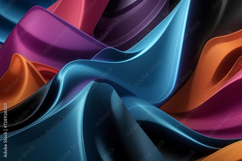 Poster background pattern design, created by ai generated