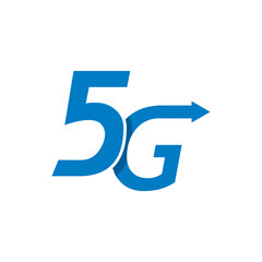 5G icon for mobile device or media social app vector illustration