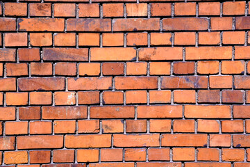 Fototapeta premium red brick wall as background 9