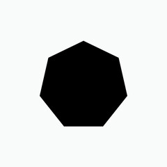 Basic Shapes Icon. Geometric Forms Symbol.   