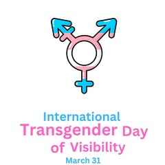 international transgender day of visibility.Transgender Day of Visibility Poster, March 31