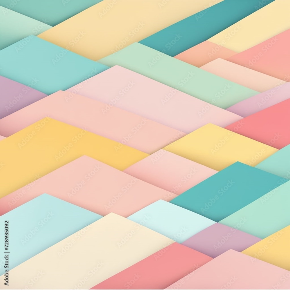 Poster abstract background with squares