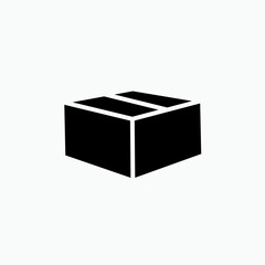 3D  Gift Icon. Package, Reward Symbol  - Vector. 