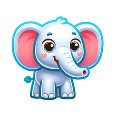 Obraz premium Illustration of an Elephant