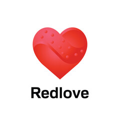 Heart Logo design vector. Valentine day love. Cardiology Medical