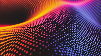 Volumetric Waves Abstract Background