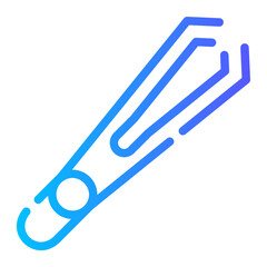 tweezers Line Gradient Icon