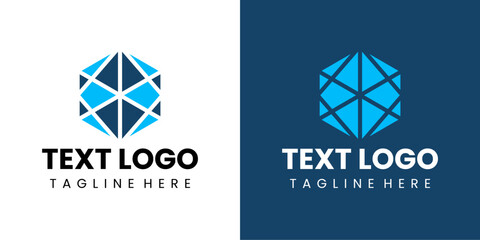 Fototapeta premium diamond logo vector brilliance and elegance