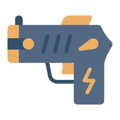 Taser Gun electric icon