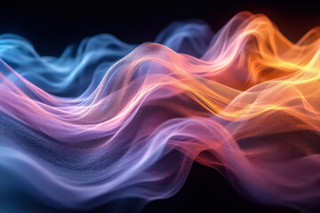 Fototapeta premium Abstract Patterns Illustration Wallpaper AI