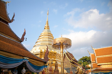 Fototapeta premium pagoda in Chiangmai