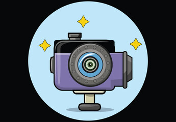 video camera vector illustration