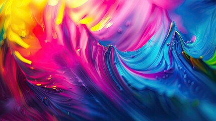Abstract background with vibrant colors and dynamic patterns