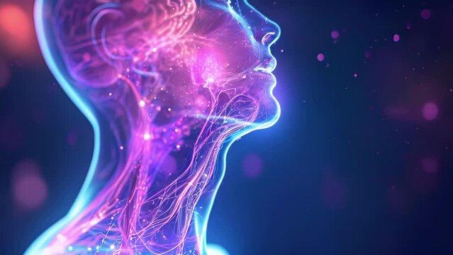 The holographic image of the throat and vocal cords offers a unique perspective on how our voice is produced and the impact of different vocal techniques.