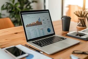 Data analysis and marketing strategies in startup companies Focusing on evaluating sales balance Profits And enhancing business growth