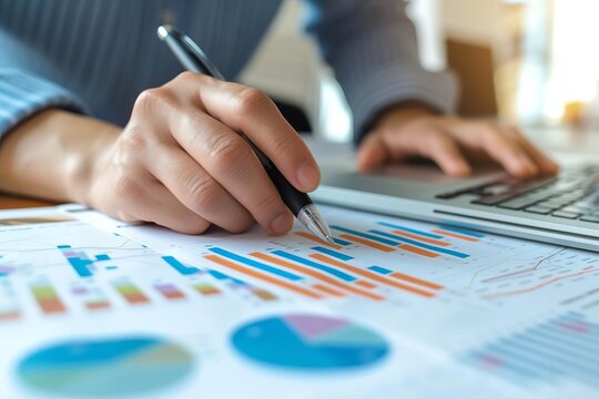 Data analysis and marketing strategies in startup companies Focusing on evaluating sales balance Profits And enhancing business growth