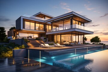 Luxury villa with swimming pool