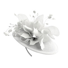 Fascinator Hat PNG Cutout, Generative AI