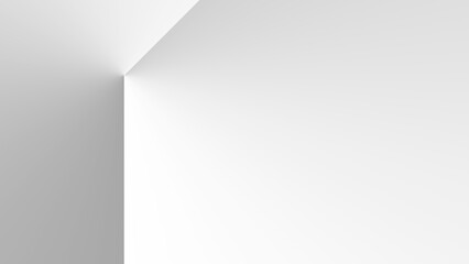 Simple Silver Grey Gradient Background. Copy Space Area. Minimalist Abstract Gradient Wallpaper. 2nd Variant