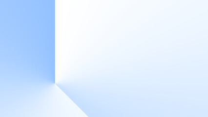 Simple Silver Blue Gradient Background. Copy Space Area. Minimalist Abstract Gradient Wallpaper. 1st Variant