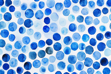 Blue dots pattern on white background