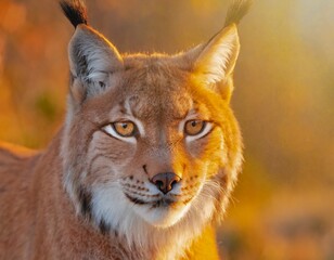 Obraz premium portrait of a lynx