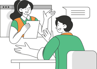 Digitech School Illustration