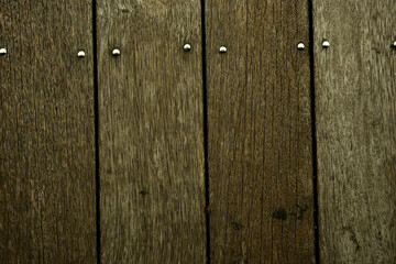 古ぼけたウッドデッキ