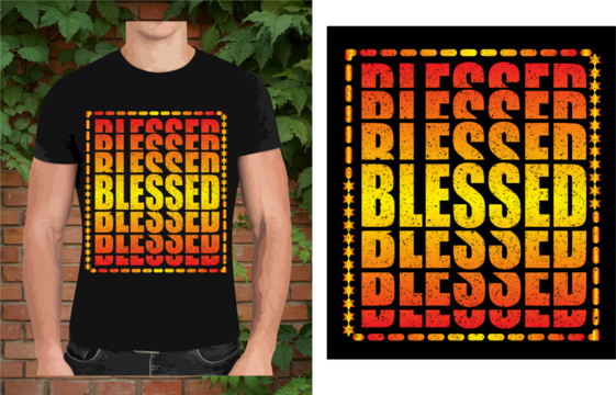 Typography a creative T shirt design vector