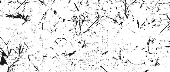 Dust overlay. Dark noise granules. Vector design elements. Vector black and white texture abstract background.