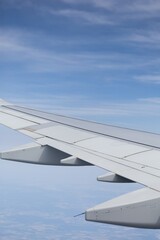 Fototapeta premium view from airplane window