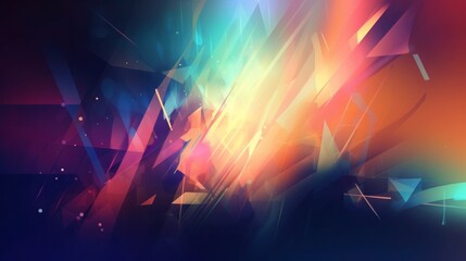 abstract geometric shape colorful background