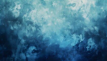 Obraz premium Grunge blue background with space for text