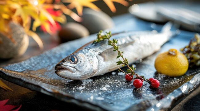 Fresh fish ready for cooking, evoking culinary inspiration