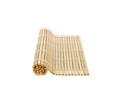 bamboo mat for making japanese sushi transparent png - Powered by Adobe