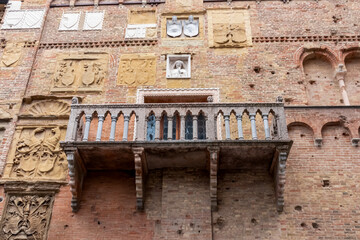 Enjoy a breathtaking and picturesque sight of the enchanting Balcone Palazzo della Ragione, nestled...