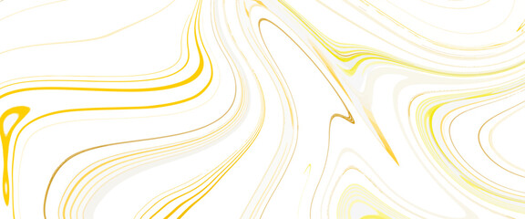Vector white marble texture golden lines Transparent background.	 - obrazy, fototapety, plakaty