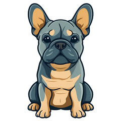 Fototapeta premium Dog clipart on transparent background