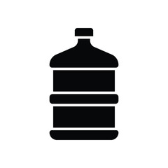 water gallon icon vector design template simple and clean