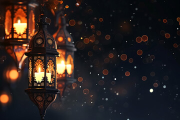 ramadan Kareem, Ramadan crescent moon, Eid Mubarak Islamic festival social media banner and Eid Mubarak Post Template, islam