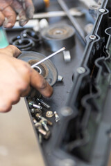 Car repair with a mechanic
