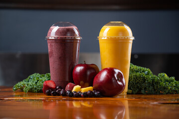 Blueberry and mando smoothie 