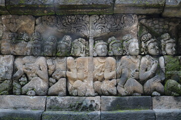 ボロブドゥール遺跡　インドネシア　スマラン