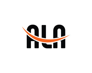 ALA logo design vector template