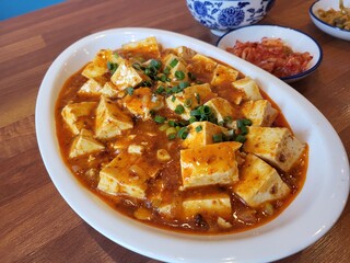 마파두부와 김치