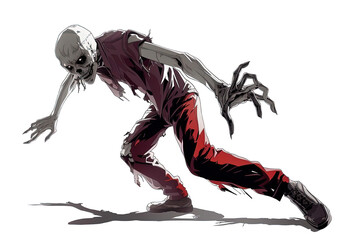 Zombie Anime Style