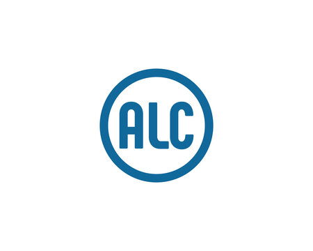 ALC Logo design vector template