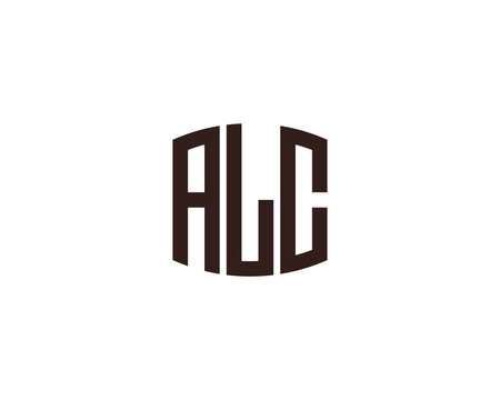 ALC Logo design vector template
