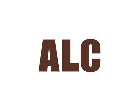 ALC Logo design vector template