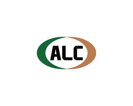 ALC Logo design vector template